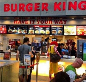 "Троллинг" -  эффективная стратегия Burger King 